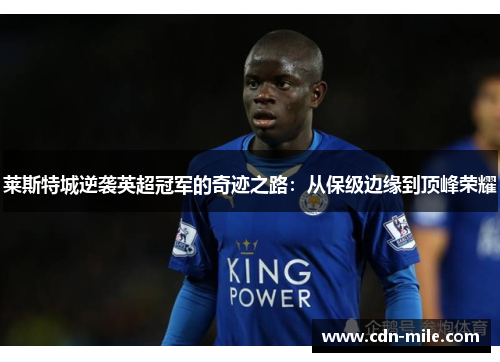 莱斯特城逆袭英超冠军的奇迹之路:从保级边缘到顶峰荣耀 莱斯特城逆袭英超冠军的奇迹之路:从保级边缘到顶峰荣耀