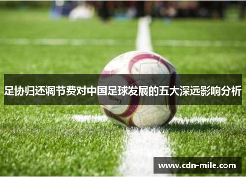 足协归还调节费对中国足球发展的五大深远影响分析 足协归还调节费对中国足球发展的五大深远影响分析