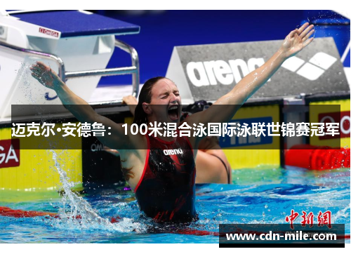 迈克尔·安德鲁：100米混合泳国际泳联世锦赛冠军